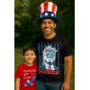 imageTstars Murica American Flag Trump Shirt  Patriotic USA MAGA Mens Tee for 4th of July ampamp Memorial DayBlack
