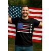 imageTstars Murica American Flag Trump Shirt  Patriotic USA MAGA Mens Tee for 4th of July ampamp Memorial DaySpirit  Black