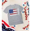 imageTstars Murica American Flag Trump Shirt  Patriotic USA MAGA Mens Tee for 4th of July ampamp Memorial DaySpirit  Gray