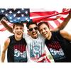 imageTstars Murica American Flag Trump Shirt  Patriotic USA MAGA Mens Tee for 4th of July ampamp Memorial DayWhite