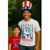 imageTstars Murica American Flag Trump Shirt  Patriotic USA MAGA Mens Tee for 4th of July ampamp Memorial DayWhite
