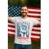 imageTstars Murica American Flag Trump Shirt  Patriotic USA MAGA Mens Tee for 4th of July ampamp Memorial DayWhite