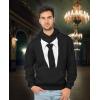 imageTstars Printed Suit ampamp Tie Tuxedo HoodieBlack
