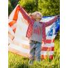 imageTstars USA American Flag Drawing Boys 4th of July Shirt Memorial Day Stars Stripes Patriotic Toddler ampamp Youth Kids TShirtColor Flag  Gray