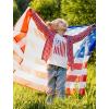 imageTstars USA American Flag Drawing Boys 4th of July Shirt Memorial Day Stars Stripes Patriotic Toddler ampamp Youth Kids TShirtColor Flag  White