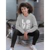 imageTstars Volleyball Hoodie ampamp Legging Set  Matching Outfit for Teen Girls ampamp Women  Gifts for Players Coaches ampamp FansBlack  Gray