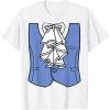 imagePirate Ruffle Victorian Renaissance Easy Costume TShirtWhite