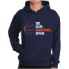 imageTstars Basketball Hoodie for Men Gifts for Coaches Fans Players Eat Sleep Ball Repeat Mens Sweatshirt HoodiesBlue