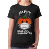 imageTstars Happy Halloween Shirt 2020 Quarantine Pumpkin Jack O Lantern Women TShirtBlack