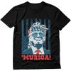 imageTstars Murica American Flag Trump Shirt  Patriotic USA MAGA Mens Tee for 4th of July ampamp Memorial DayBlack