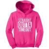 imageTstars TeeStars  Straight Outta Timeout Funny Toddler HoodiePink