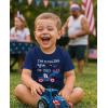 imageTstars American Flag Boys 4th of July Shirt  USA Patriotic Toddler Kids Tee for Memorial Day ampamp Independence DayTractor  Navy