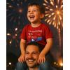 imageTstars American Flag Boys 4th of July Shirt  USA Patriotic Toddler Kids Tee for Memorial Day ampamp Independence DayTractor  Red