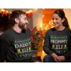 imageTstars Matching Family Elf Ugly Christmas Sweatshirts for Mom Dad Son Daughter Outfits Daddy Adults XXLarge Black