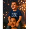 imageTstars Mommys Little Firecracker 4th of July Shirt for Kids  Toddler Girls ampamp Boys Patriotic American Flag TShirtMommy  Navy