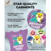 imageTstars 2nd 3rd 4th Birthday Baby Shark Shirt Two Three Four Year Old Toddler Girl Ruffle Sleeve Top2nd Birthday  Mauvelous