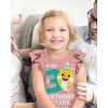 imageTstars 2nd 3rd 4th Birthday Baby Shark Shirt Two Three Four Year Old Toddler Girl Ruffle Sleeve Top3rd Birthday  Mauvelous