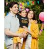 imageTstars Birthday Girl Youth Gold Crown Tiara Youth Kids TShirtBlack