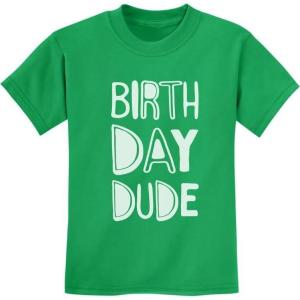 imageTstars  Birthday Dude  Gift for Birthday Boy BDay Party Youth Kids TShirtGreen