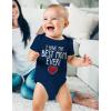imageTstars I Have the Best Mom Ever Baby Bodysuit Newborn Outfit Gift for Baby Shower or First Mothers DayNavy