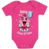 imageTstars 1 Year Old Baby Girl Outfit 1st Birthday Gift Cupcake Funny Baby BodysuitWow Pink