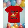 imageTstars Personalized 3rd Birthday Shirt Boy Im Digging Being 3 Toddler Kids TShirtRed