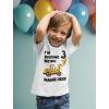 imageTstars Personalized 3rd Birthday Shirt Boy Im Digging Being 3 Toddler Kids TShirtWhite