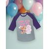 imageTstars Time Flies Im 3 Paw Patrol Skye 3rd Birthday Toddler Kids Girls Raglan TShirtPurple