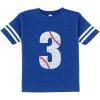 imageTstars TeeStars  Baseball 3rd Birthday Gift for Three Year Old Toddler Jersey TShirtBlue