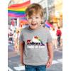 imageChoose Equality Kids Pride Shirt  LGBTQ Rainbow Love TShirt  Gay LGBT Month Gift for Toddlers ampamp YouthGray