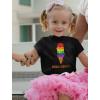 imageChoose Equality Kids Pride Shirt  LGBTQ Rainbow Love TShirt  Gay LGBT Month Gift for Toddlers ampamp YouthIce Cream  Black