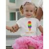 imageChoose Equality Kids Pride Shirt  LGBTQ Rainbow Love TShirt  Gay LGBT Month Gift for Toddlers ampamp YouthIce Cream  White