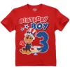 imagePaw Patrol Chase 3rd Birthday Boy Shirt  Toddler TShirt Gift Outfit for Party  Clothes for 3 Year Old BoysUsa 3rd  Red