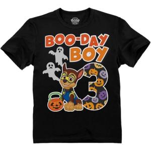 imagePaw Patrol Chase 3rd Birthday Boy Shirt  Toddler TShirt Gift Outfit for Party  Clothes for 3 Year Old BoysHalloween 3rd  Black