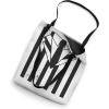 imageHalloween Striped Suit and tie 80s Style Tote Bag