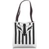 imageHalloween Striped Suit and tie 80s Style Tote Bag