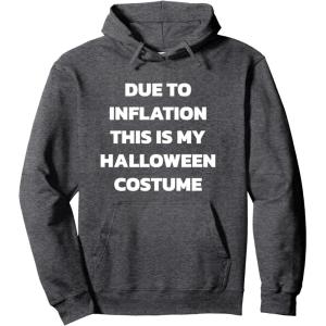 imageHalloween costume Last minute lazy easy costume Pullover HoodieDark Heather Grey