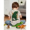 imageTstars Funny Shirt  Gift for Toddler ampamp Youth  Chicken Guess What Dinosaur Tee and Monster Tractor Shirt for KidsDino  Natural Camo