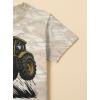 imageTstars Funny Shirt  Gift for Toddler ampamp Youth  Chicken Guess What Dinosaur Tee and Monster Tractor Shirt for KidsTractor Camo  Black 2pack