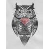 imageTstars Diamond Owl Hoodies for Women and Teen Girls Owls Novelty Sweatshirt HoodiePink