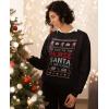 imageTstars Be Nice To The Nurse Christmas Sweatshirt for Women Medical Sweater Style Nurses Funny Xmas Holiday SweatshirtsSweatshirt  Black