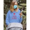 imageTstars I Am a Mom and a Nurse Nothing Scares Me Hoodie for Women  Pullover Gift for Nurses Week or Mothers DayCalifornia Blue