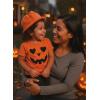 imageTstars Jack O Lantern Spooky Pumpkin Face Shirt  Boys Girls ampamp Toddler Halloween TShirt for KidsHeart  Orange