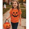 imageTstars Jack O Lantern Spooky Pumpkin Face Shirt  Boys Girls ampamp Toddler Halloween TShirt for KidsJack O Lantern  Orange