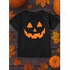imageTstars Jack O Lantern Spooky Pumpkin Face Shirt  Boys Girls ampamp Toddler Halloween TShirt for KidsJackolantern  Black
