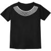 imageTstars Feminism Quotes Collar Costume for Toddler Girls Feminist Toddler Kids TShirtBlack
