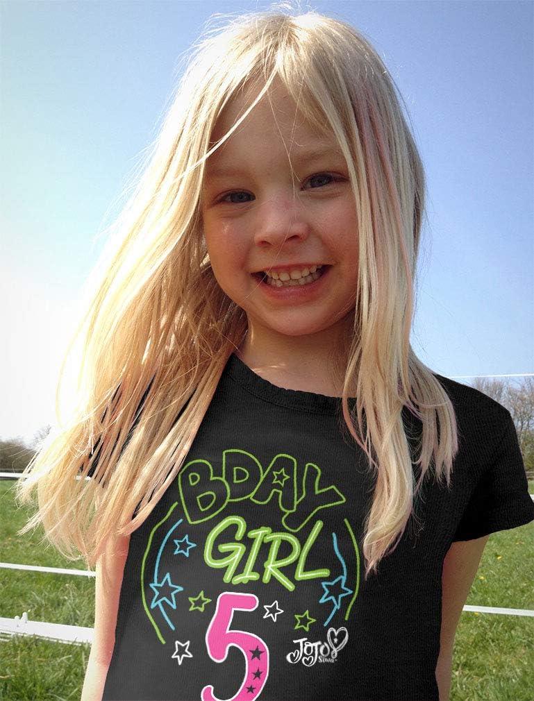 imageBirthday Girl JoJo Siwa Shirts Gift for 5 Year Old Girl 5th Birthday Party Shirt Bday Girl 5Black