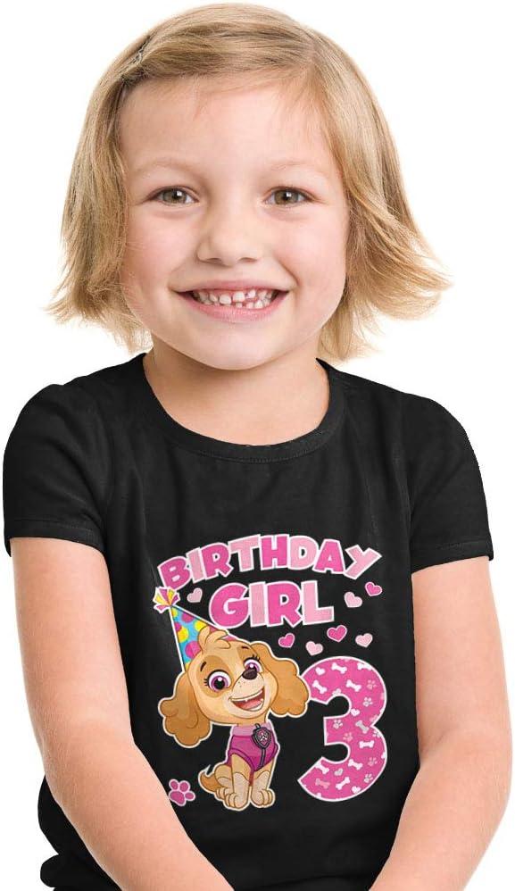 imageTstars Time Flies Skye 3rd Birthday Gift Toddler Kids TShirt Paw Patrol Birthday Girl ShirtPawsky  Navy