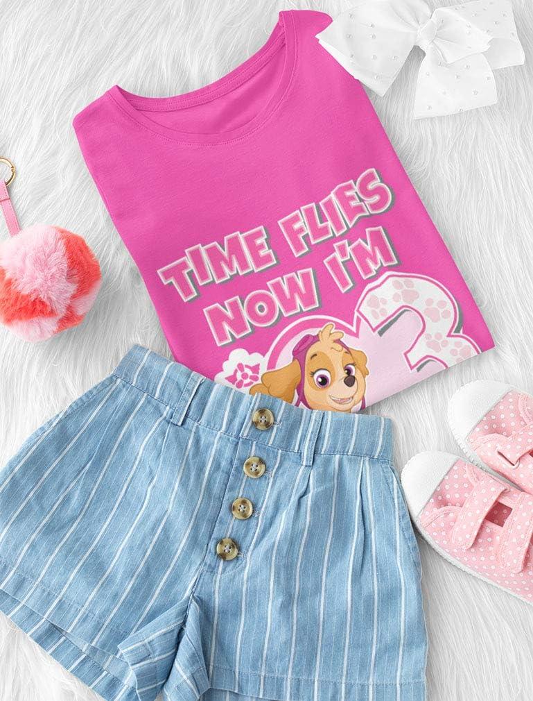 imageTstars Time Flies Skye 3rd Birthday Gift Toddler Kids TShirt Paw Patrol Birthday Girl ShirtTimesky  Navy