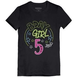 imageBirthday Girl JoJo Siwa Shirts Gift for 5 Year Old Girl 5th Birthday Party Shirt Bday Girl 5Black